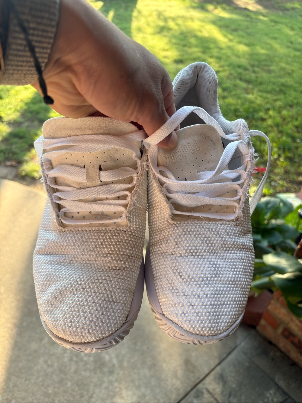 NOBULL Size 9 White Trainers